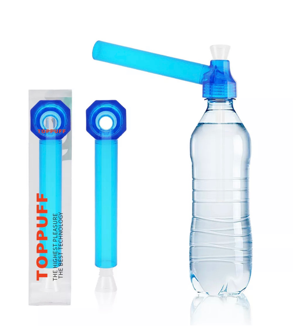Premium Portable Hookah Screw on Bottle Converter Water Glass Bong Pipes